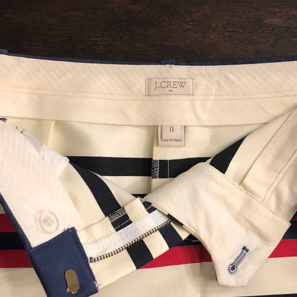 J Crew Striped Skirt - Picture 4 of 4